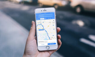 Phần mềm dẫn đường cho ô tô Google Map
